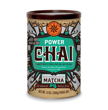 David Rio Power Chai Matcha (1x398 g)