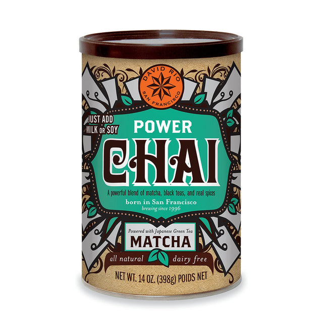 David Rio Power Chai Matcha (1x398 g)