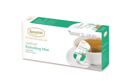 Ronnefeldt Leaf Cup Refreshing Mint 1 Packung (15x1,4g)